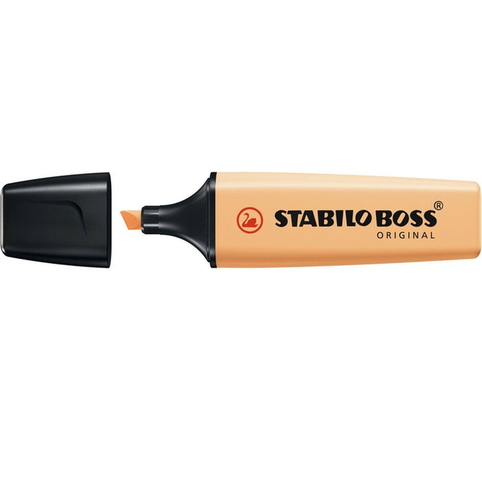 Stabilo Boss Original Naranja Pálido Set de 10 Marcadores Fluorescentes Pastel Stabilo Boss Original Naranja Pálido Set de 10 Marcadores Fluorescentes Pastel