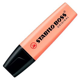 Stabilo Marcador Fluorescente Boss Original Melocotón Pastel (Set de 10) (Set de 10)