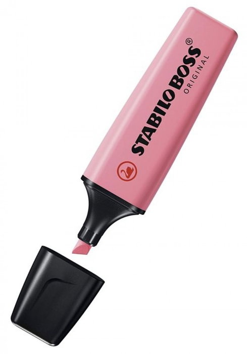 Stabilo Boss Original Rosa Cerezo en Flor Set de 10 Marcadores Fluorescentes