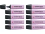 Stabilo Marcador Fluorescente Boss Original Violeta Pastel (Set de 10) inevitable