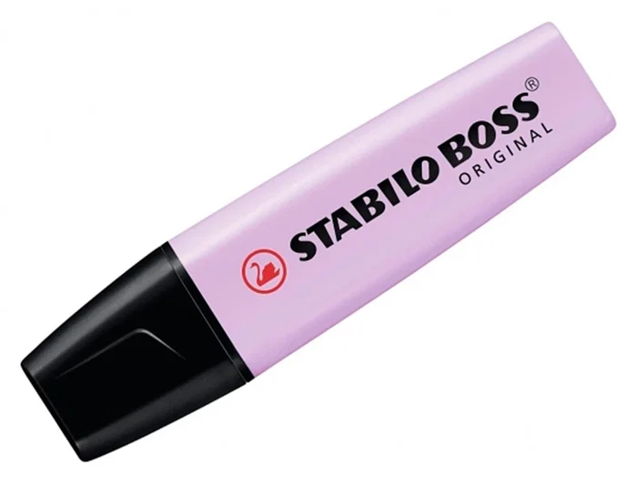 Stabilo Marcador Fluorescente Boss Original Violeta Pastel (Set de 10) inevitable