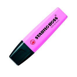 Stabilo Set de 10 Marcadores Fluorescentes Boss Original Fucsia Helado