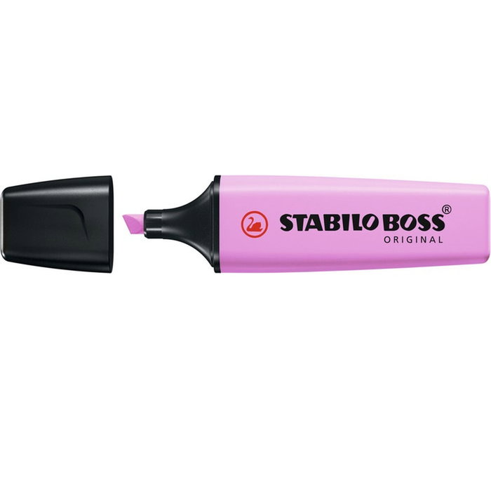 Stabilo Set de 10 Marcadores Fluorescentes Boss Original Fucsia Helado Stabilo Set de 10 Marcadores Fluorescentes Boss Original Fucsia Helado
