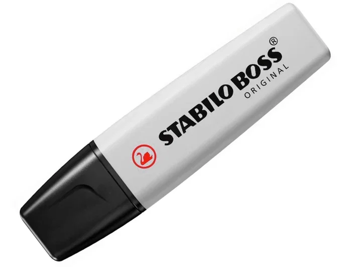 Stabilo STABILO BOSS ORIGINAL Marcador Fluorescente Pastel Gris Polvoriento (Set de 10) lifetyle