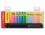 Stabilo Boss Original Set de Escritorio con 15 Marcadores (9 Fluorescentes y 6 Pastel)