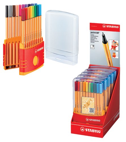 Stabilo Point 88 Estuche ColorParade de 20 Rotuladores Surtidos