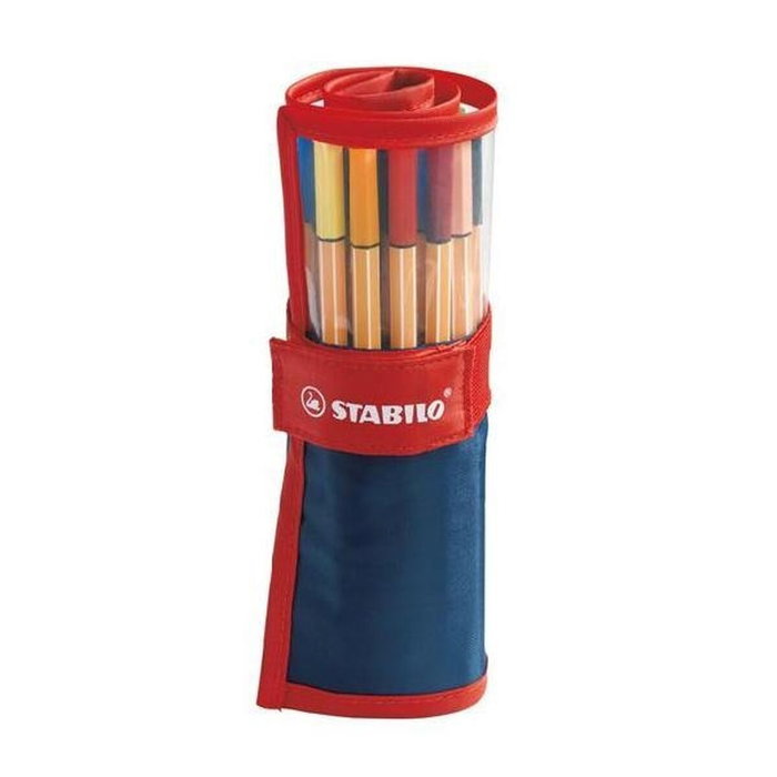 Stabilo Point 88 Estuche Rollerset de 25 Colores Surtidos