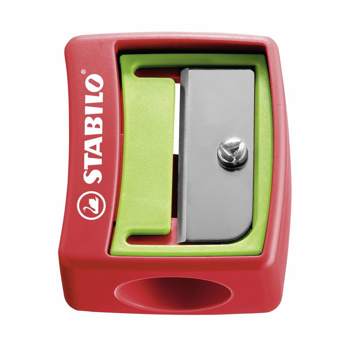 Stabilo Woody 3 en 1 Lápices de Colores Surtidos con Sacapuntas, Estuche de 6 Unidades