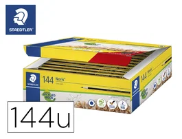 Staedtler Lápices de Grafito Noris N.2 HB Class Pack 144 Unidades