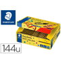 Staedtler Noris Nº 2 Lápices de Grafito HB, Pack de 144 Unidades