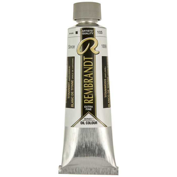 Talens Rembrandt Óleo Profesional Blanco de Titanio 105 - 150 mL Talens Rembrandt Óleo Profesional Blanco de Titanio 105 - 150 mL