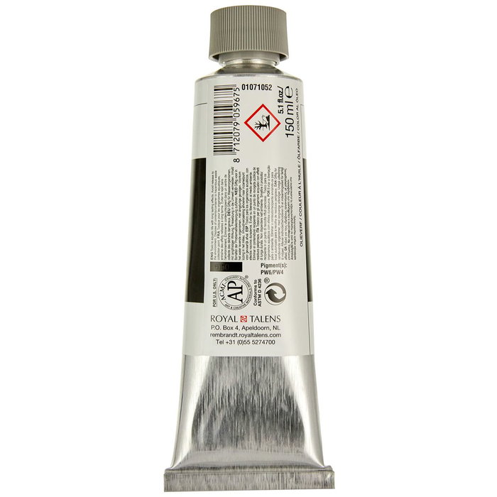 Talens Rembrandt Óleo Profesional Blanco de Titanio 105 - 150 mL Talens Rembrandt Óleo Profesional Blanco de Titanio 105 - 150 mL