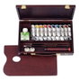 Talens Rembrandt Set de Acrílicos Colores Surtidos en Caja de Madera