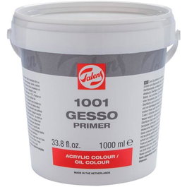 Talens Pintura Acrílica Gesso Primer 1001 Bote 1000 mL para Imprimación