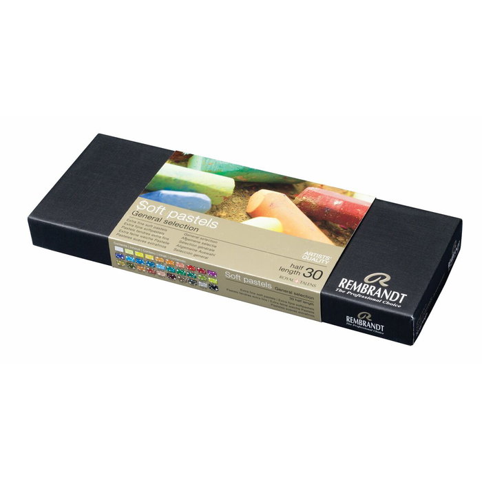 Talens Rembrandt Set de 30 medios pasteles suaves colores pasteles Talens Rembrandt Set de 30 medios pasteles suaves colores pasteles