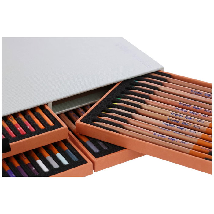 Talens Bruynzeel Lápices de Colores Design Estuche de Lujo 48 Unidades