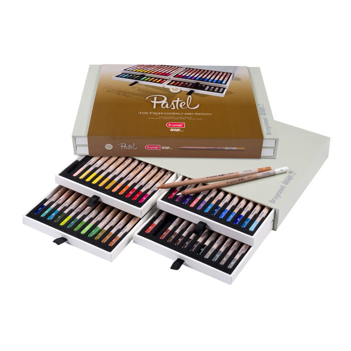 Talens Bruynzeel Lápices de Colores Pastel Estuche de Lujo 48 Unidades