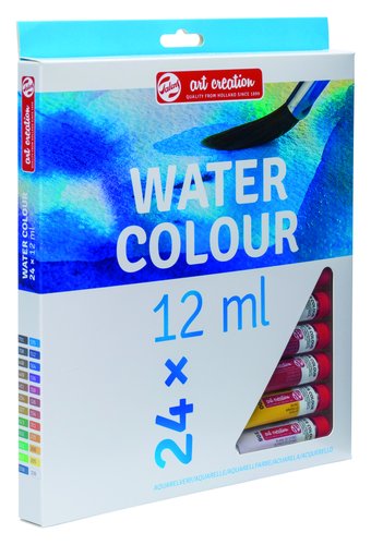Talens Art Creation Set de Acuarelas 24 Tubos de 12ml Colores Surtidos