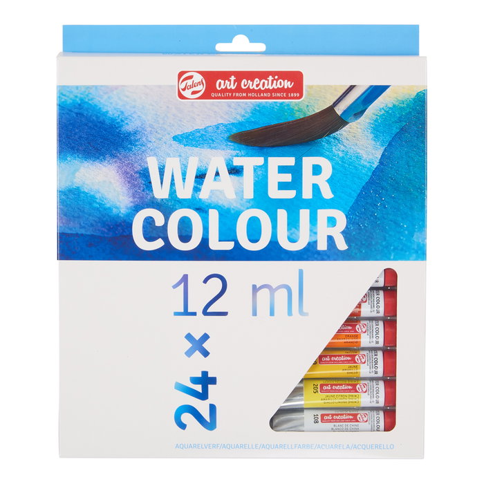 Talens Art Creation Set de Acuarelas 24 Tubos de 12ml Colores Surtidos Talens Art Creation Set de Acuarelas 24 Tubos de 12ml Colores Surtidos