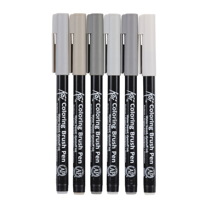 Talens Sakura Koi Colouring Brush Pen Set Urban Estuche 6 Unidades Talens Sakura Koi Colouring Brush Pen Set Urban Estuche 6 Unidades