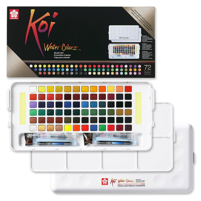 Talens Sakura Koi Water Colors Studio Set de 72 Colores Talens Sakura Koi Water Colors Studio Set de 72 Colores