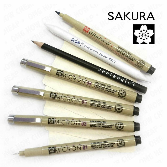 Talens Sakura Zentangle Tool Set 12 piezas