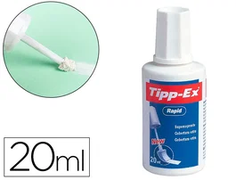 Tipp-ex Corrector con Aplicador de Espuma Bote 20 ml