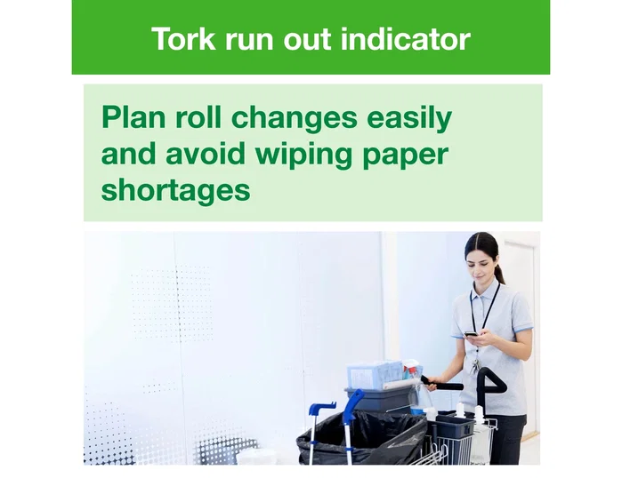 Tork Papel Secamanos M1 Mini 1 Capa 120 m, 11 Unidades