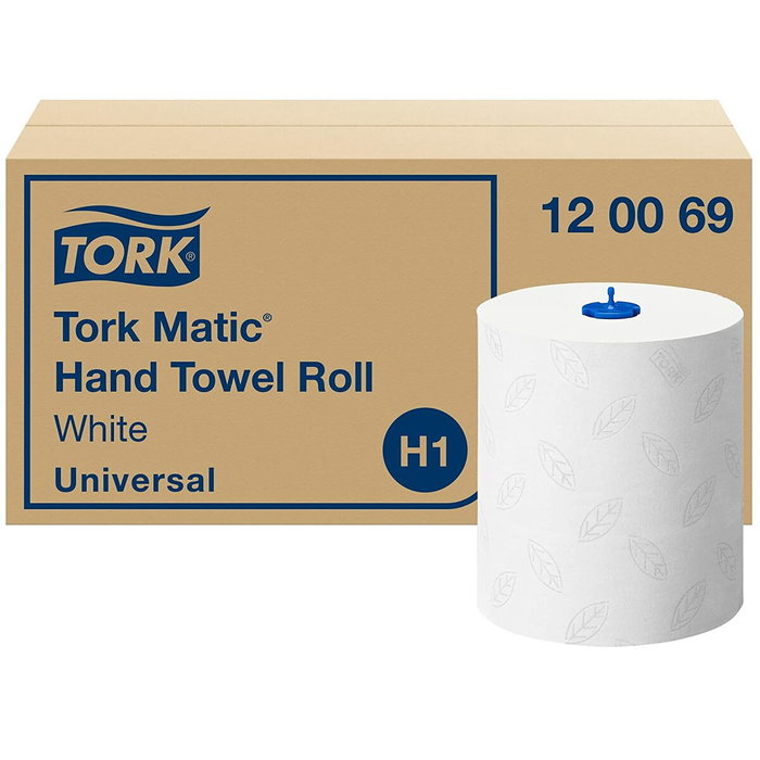 Tork Matic H1 Advance Toalla de Mano en Rollo 2 Capas, 150 m x 21 cm - Caja de 6 Rollos Tork Matic H1 Advance Toalla de Mano en Rollo 2 Capas, 150 m x 21 cm - Caja de 6 Rollos