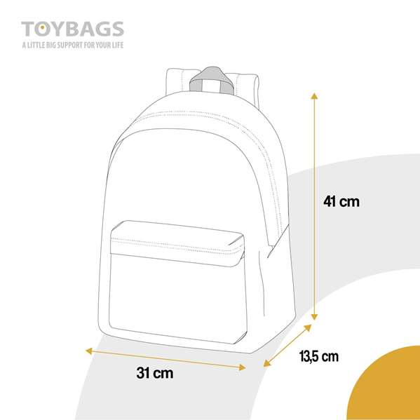 Toybags Mochila Fortnite Dark Black Americano Reflectante 41 x 31 x 13.5 cm