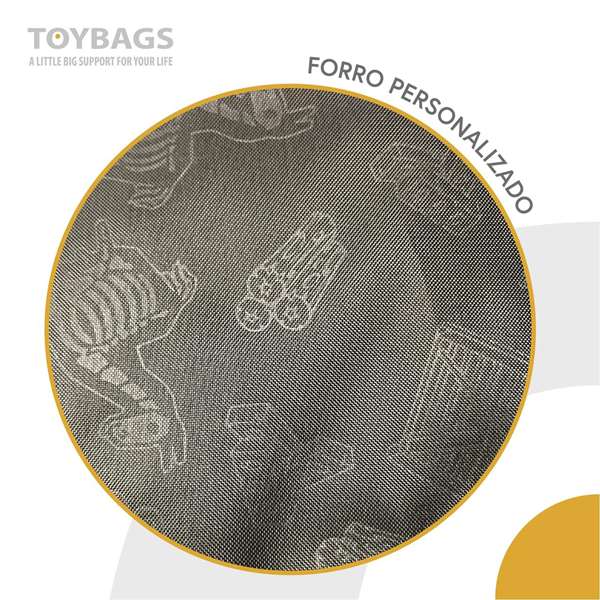 Toybags Mochila Fortnite Dark Black Americano Reflectante 41 x 31 x 13.5 cm