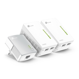 TP-Link TL-WPA4220T KIT Adaptador de Red PowerLine 300 Mbit/s Ethernet Wifi Blanco 3 Pieza(s)