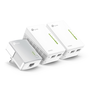TP-Link TL-WPA4220T KIT Adaptador de Red PowerLine 300 Mbit/s Ethernet Wifi Blanco 3 Pieza(s)