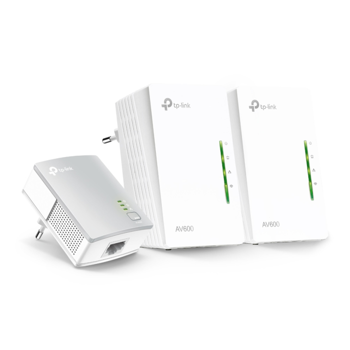 TP-Link TL-WPA4220T KIT Adaptador de Red PowerLine 300 Mbit/s Ethernet Wifi Blanco 3 Pieza(s)