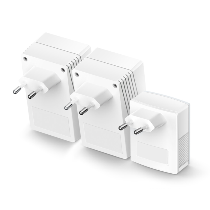 TP-Link TL-WPA4220T KIT Adaptador de Red PowerLine 300 Mbit/s Ethernet Wifi Blanco 3 Pieza(s)