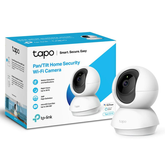 TP-Link Tapo C210 Cámara de Vigilancia FHD IP Wi-Fi Interior 360º