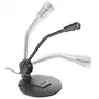 Trust Primo Micrófono De Escritorio con Pedestal Ajustable, Alta Sensibilidad, Cable 1.8 m, Negro