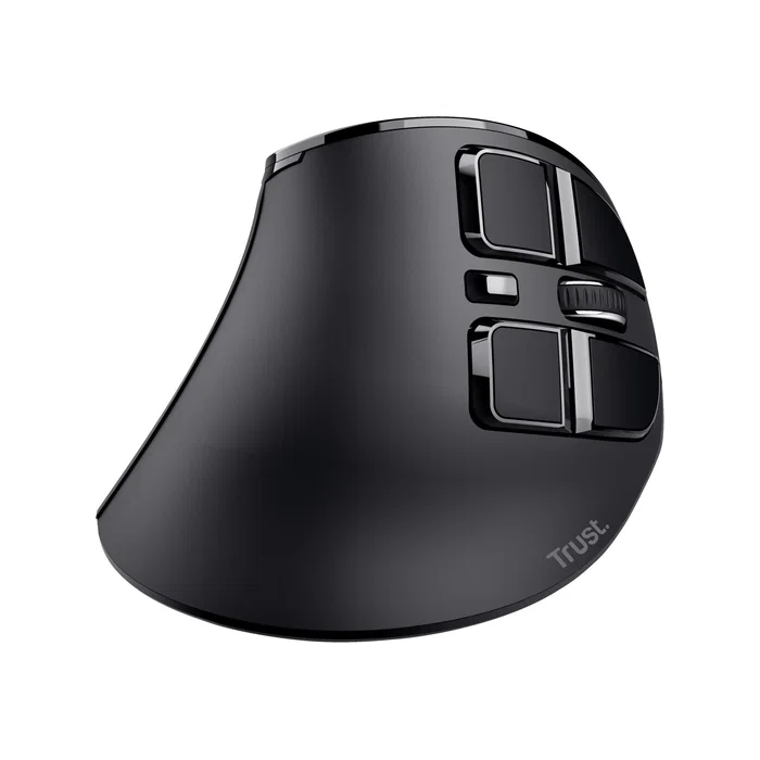 Trust Voxx Ratón Vertical Ergonómico Inalámbrico Bluetooth/2.4GHz Negro Trust Voxx Ratón Vertical Ergonómico Inalámbrico Bluetooth/2.4GHz Negro