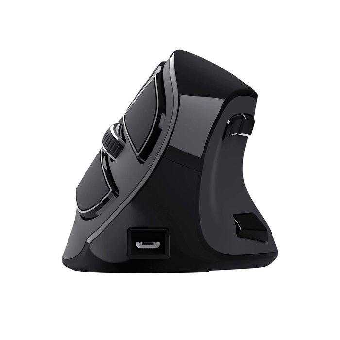 Trust Voxx Ratón Vertical Ergonómico Inalámbrico Bluetooth/2.4GHz Negro Trust Voxx Ratón Vertical Ergonómico Inalámbrico Bluetooth/2.4GHz Negro