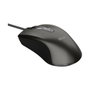 Trust Carve Ratón Óptico Ambidextro USB 1200 DPI Negro