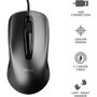 Trust Carve Ratón Óptico Ambidextro USB 1200 DPI Negro