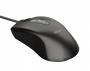 Trust Carve Ratón Óptico Ambidextro USB 1200 DPI Negro