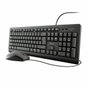 Trust TKM-250 Teclado y Ratón Negro con Conexión USB