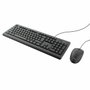 Trust TKM-250 Teclado y Ratón Negro con Conexión USB