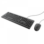 Trust TKM-250 Teclado y Ratón Negro con Conexión USB
