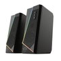 Trust GXT 609 Zoxa Altavoces 2.0 RGB Negro