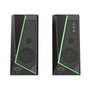 Trust GXT 609 Zoxa Altavoces 2.0 RGB Negro