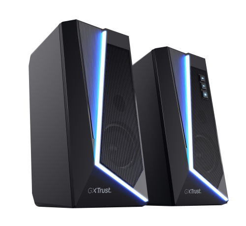 Trust GXT 609 Zoxa Altavoces 2.0 RGB Negro