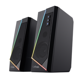Trust GXT 609 Zoxa Altavoces 2.0 RGB Negro