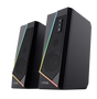 Trust GXT 609 Zoxa Altavoces 2.0 RGB Negro